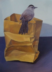 Catbird-on-Bag